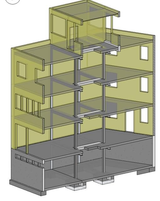 Immeuble de logement à Montreuil, façade sur rue